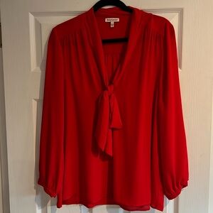 Juicy couture red blouse size large